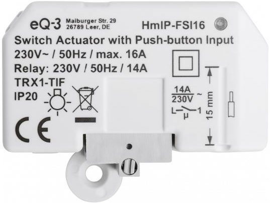 Homematic IP Unterputzschalter Homematic IP Unterputzschalter von Homematic IP