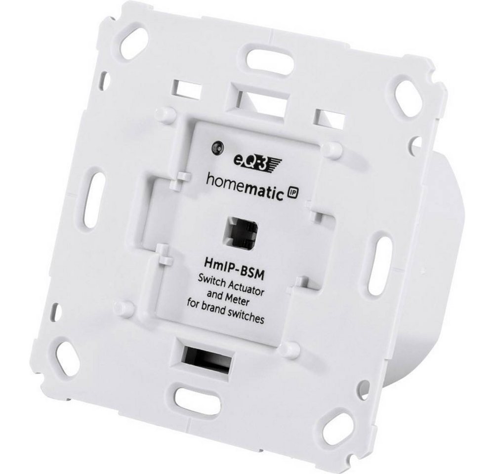 Homematic IP Schalt-Mess-Aktor für Markenschalter Smart-Home-Steuerelement, mit Messfunktion Homematic IP Schalt-Mess-Aktor für Markenschalter Smart-Home-Steuerelement, mit Messfunktion von Homematic Ip