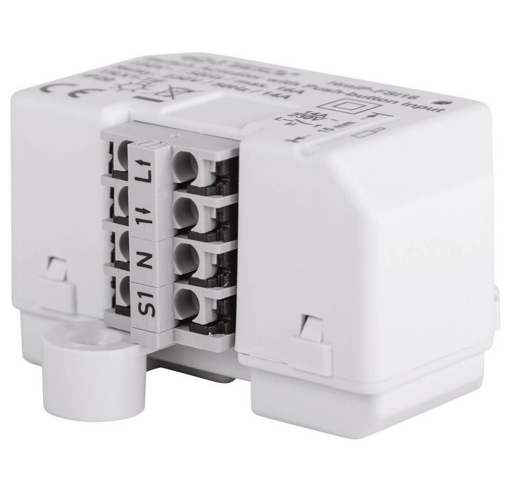 Homematic IP Schaltaktor mit Tastereingang – Unterputz Smart-Home-Steuerelement Homematic IP Schaltaktor mit Tastereingang – Unterputz Smart-Home-Steuerelement von Homematic Ip