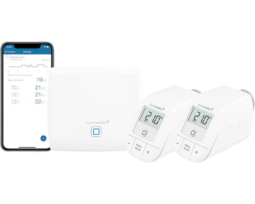Homematic Ip Starter Set Heizen Smart Home Set Für Heizung Heizungsinstallation  B-Ware von Homematic