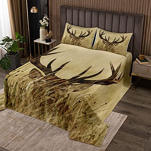 Geweih Elch Tagesdecke 220x240cm Weißwedelhirsch Fawn Wohndecke Bettüberwurf Kinder Wilderness Hirsch Jahrgang Dekor Steppdecke Kollektion Landschaft Ländlich Jagd Schlafzimmer Kollektion 3St Geweih Elch Tagesdecke 220x240cm Weißwedelhirsch Fawn Wohndecke Bettüberwurf Kinder Wilderness Hirsch Jahrgang Dekor Steppdecke Kollektion Landschaft Ländlich Jagd Schlafzimmer Kollektion 3St von Homemissing