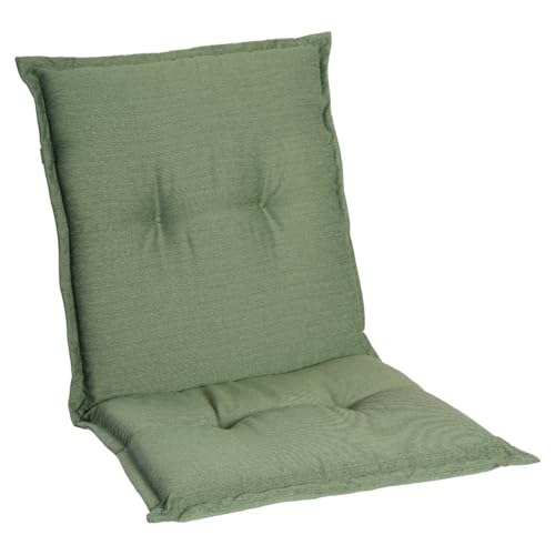 Homeoutfit24 Gartenstuhlauflagen Niedriglehner – Grün - Komfort-Polster 6,5 cm von Homeoutfit24