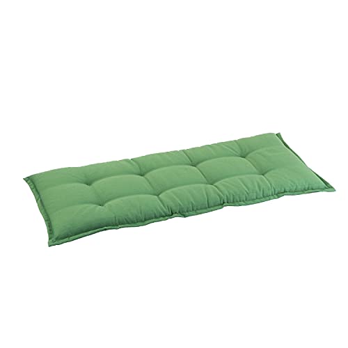 Homeoutfit24 Sylt Bankkissen, Made in Europe, Polsterauflage, Gartenbank-Auflage, Polsterkissen, Material: Schaumstoff & Polyester, Oeko-TEX® Standard 100, grün von Homeoutfit24