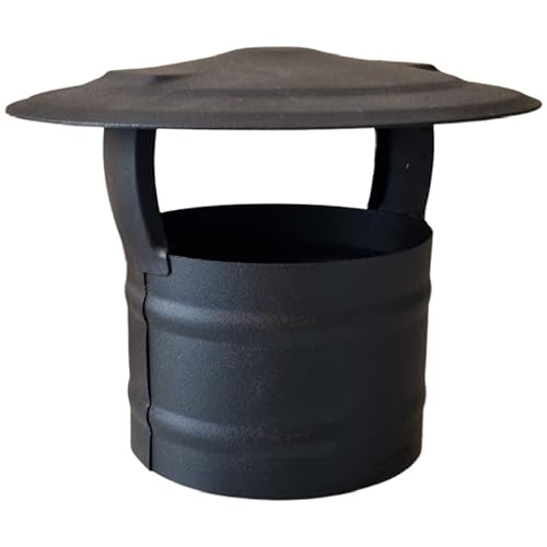 Regenhaube Ofenrohr Kaminrohr (150 mm) von Homeparadise