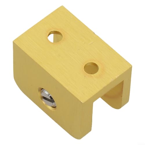 4 Stück Glas-Clip-Halter, stabiles Kupfermaterial, für Regale in Bad und Küche 4 Stück Glas-Clip-Halter, stabiles Kupfermaterial, für Regale in Bad und Küche von Homeponnew