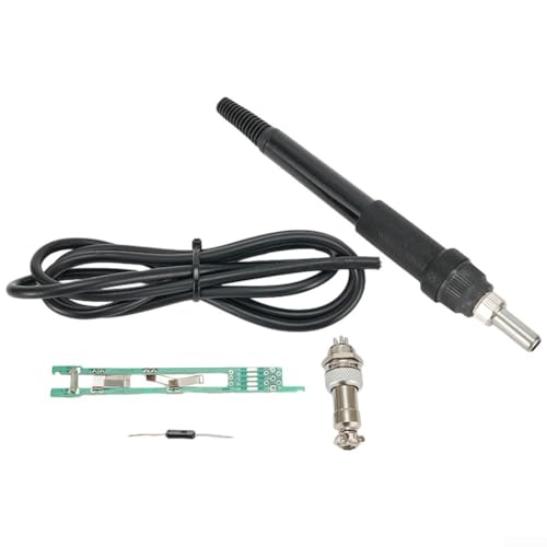 907 bis T12 Lötkolben-Griff-Set für STM32 digitale Lötstation, leichtes, ergonomisches Design, hohe Genauigkeit (schwarz) von Homeponnew