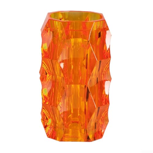 Acryl-Camping-Laterne, Lampenschirm, passend für Camping-Lichter in Standardgröße für eine gemütliche Atmosphäre (orange) von Homeponnew