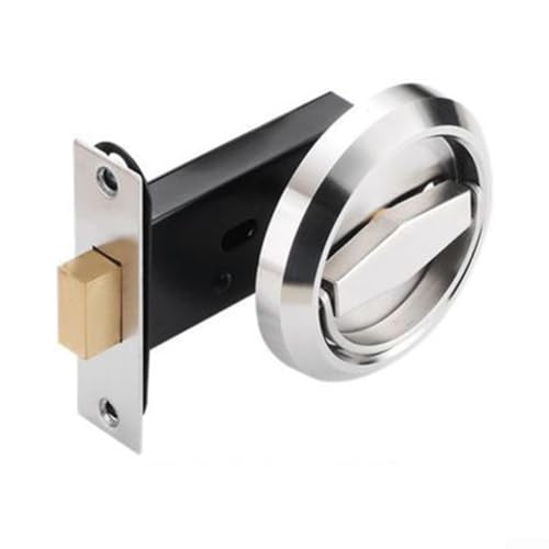 Aesthetic Appeal Sleek Stainless Steel Cabinet Handles Featuring Lock System for Security (Silver) von Homeponnew