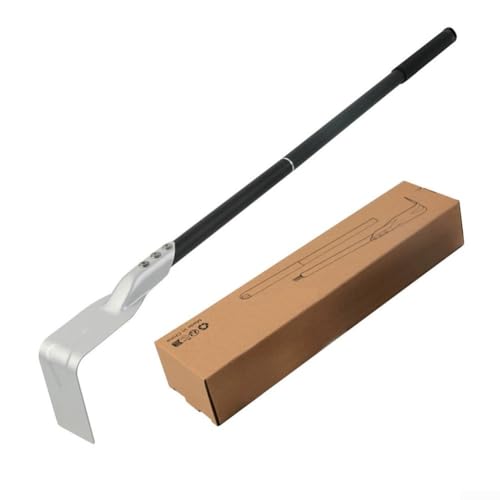 BBQ Holzkohlerechen, Kamin Grill Holzkohle Reinigungsschaber mit Aluminiumgriff Reinigungswerkzeug, Eckreiniger Zubehör für Smoker, Keramik BBQ Holzkohlerechen, Kamin Grill Holzkohle Reinigungsschaber mit Aluminiumgriff Reinigungswerkzeug, Eckreiniger Zubehör für Smoker, Keramik von Homeponnew