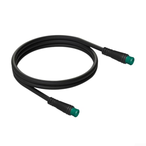 E-Bike-Display-Verlängerungskabel, 5-polige Buchse, 860 mm, schwarzer Kabelbaum, passend für E-Bike-Motorsystem-Installation (weiblich) von Homeponnew
