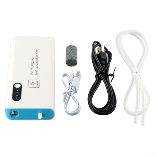 Effiziente Luftpumpe zum Angeln mit eingebautem Akku, USB-Anschluss und Licht für die Nacht Effiziente Luftpumpe zum Angeln mit eingebautem Akku, USB-Anschluss und Licht für die Nacht von Homeponnew