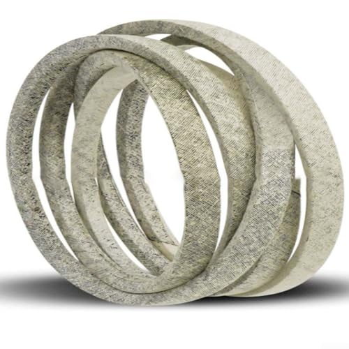 Ersatz-Rasenmäher-Riemen für effiziente Kraftübertragung, passend für Modelle mit Seriennummern ab 670000 (grau) von Homeponnew