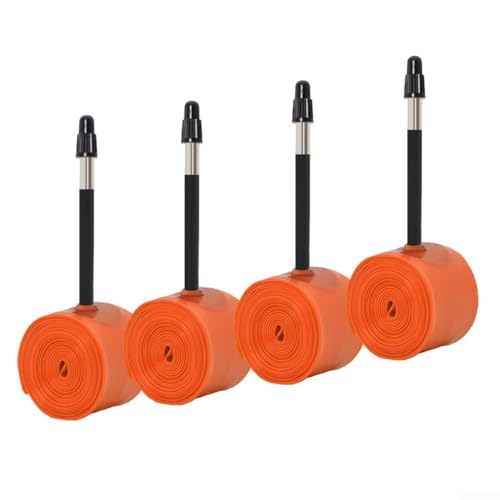 Für TPU-Innenschlauch für 700C Rennräder, 35 g, leichte Konstruktion, geeignet für mehrere Reifengrößen, einschließlich 23C, 25C, 26C, 28C, 30C, 32C (4 Stück FV85) von Homeponnew