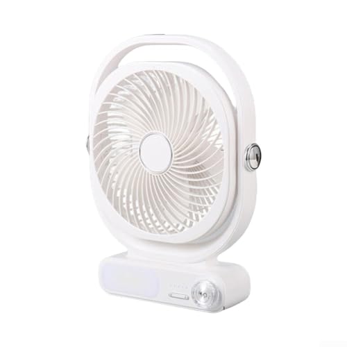 Homeponnew 3-in-1 tragbarer Auto-Elektro-Ventilator, USB-wiederaufladbarer Desktop-Ventilator mit LED-Nachtlicht, 360-Grad-Drehung, einstellbare Geschwindigkeit, leiser Betrieb unter 36 dB, für Homeponnew 3-in-1 tragbarer Auto-Elektro-Ventilator, USB-wiederaufladbarer Desktop-Ventilator mit LED-Nachtlicht, 360-Grad-Drehung, einstellbare Geschwindigkeit, leiser Betrieb unter 36 dB, für von Homeponnew