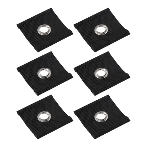 Homeponnew 6 Stück Wohnmobil-Markisenschienen-Haken für Outdoor-Camping, robuste PVC-beschichtete weiße Unterstandshaken zum Aufhängen von Kleidung, Gepäck oder Türvorhängen, kompatibel mit den von Homeponnew