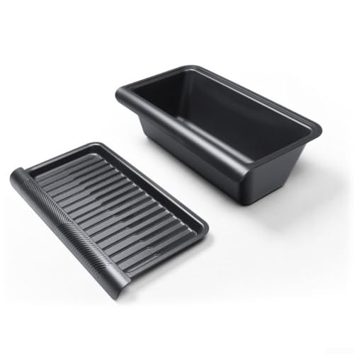 Homeponnew Aufbewahrungsbox unter dem Sitz mit Deckel für Tesla Model Y für Juniper 2025, schwarzer TPE-Auto-Organizer, 38 x 19,3 x 10,2 cm, passgenaues Innenzubehör Homeponnew Aufbewahrungsbox unter dem Sitz mit Deckel für Tesla Model Y für Juniper 2025, schwarzer TPE-Auto-Organizer, 38 x 19,3 x 10,2 cm, passgenaues Innenzubehör von Homeponnew