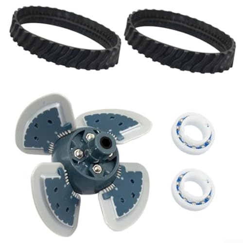 Homeponnew Ersatzteil-Set, kompatibel mit MX6 MX8 Poolreinigern, einschließlich 2 R0526100 Schienen, 1 R0524900 Motor und 2 R0527000 Kugellagern, entworfen für einfache Wartung Homeponnew Ersatzteil-Set, kompatibel mit MX6 MX8 Poolreinigern, einschließlich 2 R0526100 Schienen, 1 R0524900 Motor und 2 R0527000 Kugellagern, entworfen für einfache Wartung von Homeponnew