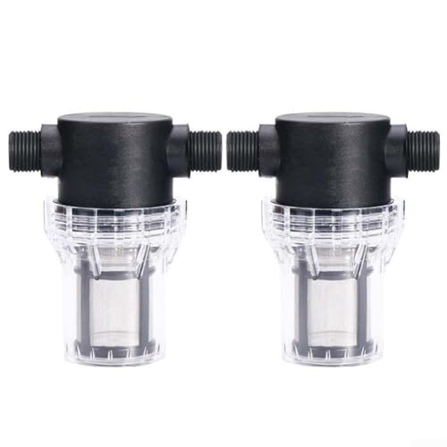 Homeponnew IBC Tank Garten Wasserfilter mit 80 Mesh Edelstahlsieb Outdoor Bewässerungssystem Sieb mit Twist-on Rohradapter für Pflanzenbewässerungsgeräte 1/2 Zoll oder 3/4 Zoll (1/2 Zoll Außengewinde) Homeponnew IBC Tank Garten Wasserfilter mit 80 Mesh Edelstahlsieb Outdoor Bewässerungssystem Sieb mit Twist-on Rohradapter für Pflanzenbewässerungsgeräte 1/2 Zoll oder 3/4 Zoll (1/2 Zoll Außengewinde) von Homeponnew
