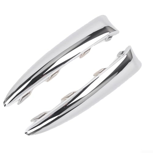 Homeponnew Paar vordere Stoßstange Chrom Zierleiste links und rechts für Fiat 500 2016 2017 2018 2019 2020, direkte Ersatzteile 735642306 735642307, Kunststoff-Außenverkleidung Homeponnew Paar vordere Stoßstange Chrom Zierleiste links und rechts für Fiat 500 2016 2017 2018 2019 2020, direkte Ersatzteile 735642306 735642307, Kunststoff-Außenverkleidung von Homeponnew