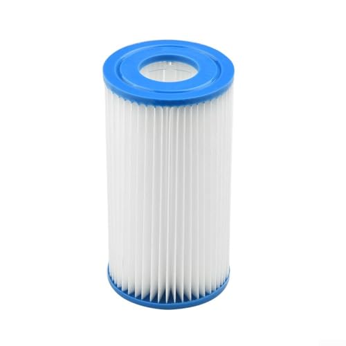 Homeponnew Pool Filterkartusche für Intex Typ A C Pumpe Modelle 58603 58604 56637 56638 wöchentlich reinigbar monatlich austauschbares PET-Material von Homeponnew