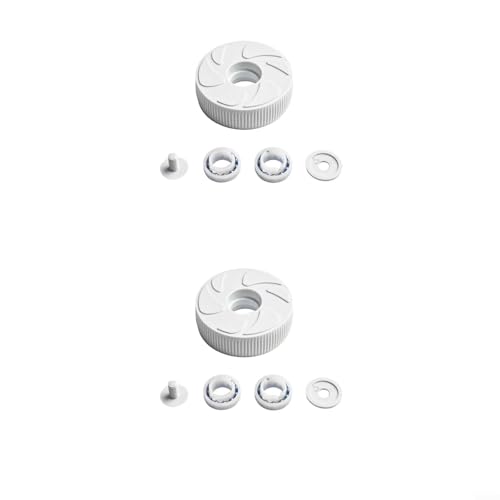 Homeponnew Poolreiniger Umlenkrad Set kompatibel mit Polaris 280 180 Poolsauger Ersatzteile Kit inkl. Kugellager Dichtungsschraube für automatische Poolreinigungsgeräte (10) von Homeponnew