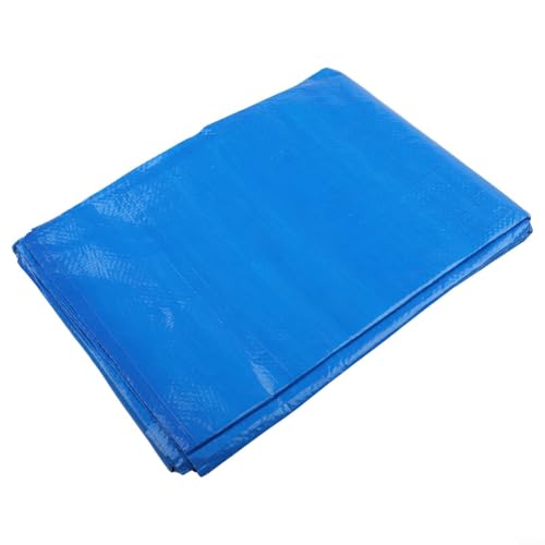 Homeponnew Rechteckige Pool-Bodenmatte, wasserdichtes PE-Material, Schwimmbad-Bodenschutzfolie mit rutschfester Oberfläche für oberirdische aufblasbare Pools, blau (2,5 × 4,5) von Homeponnew