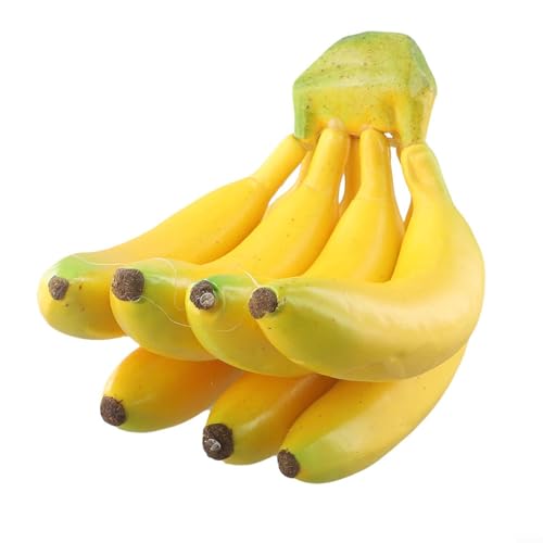 Künstliche Bananenschaum-Frucht Modell für Home Decor Requisiten Store Display und Fotografie mit mehreren Kopfoptionen (7 Köpfe) von Homeponnew