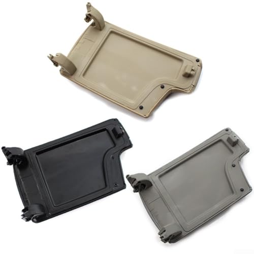 Leder-Ersatz-Set für BMW E90 E92 E93 Auto Mittelkonsole Armlehne Abdeckung Linkslenker Modelle (Grau) von Homeponnew