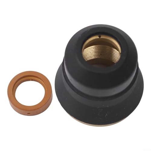 Plasmaschneid-Verbrauchsmaterialien Schildkappe Wirbelring Metallteile-Set kompatibel für IPT-45 für IPT-60 für IPT-40 Taschenlampe 2 Stück Ersatz-Set Plasmaschneid-Verbrauchsmaterialien Schildkappe Wirbelring Metallteile-Set kompatibel für IPT-45 für IPT-60 für IPT-40 Taschenlampe 2 Stück Ersatz-Set von Homeponnew