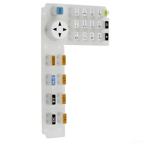 RJP-IM55 Silikon LCD Bildschirm Tastatur Ersatz Tasten für Total Station TS02 TS06, TS15 GM52 IM52 ES602G GTS1002 für NiK N2 N5 K2 Survey Equipment (A) von Homeponnew