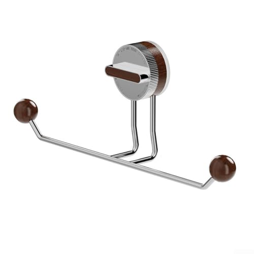 Saugnapf-Handtuchhalter für Badezimmer, Küche, Wandhalterung, Edelstahl-Handtuchhalter, kein Bohren, Handtuchstange für Zuhause Organisation (braun) von Homeponnew