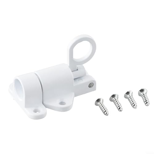 Selbstschließender Türriegel aus Aluminiumlegierung mit federbelastetem Mechanismus für Dachboden, Dachboden, Deckenschloss Selbstschließender Türriegel aus Aluminiumlegierung mit federbelastetem Mechanismus für Dachboden, Dachboden, Deckenschloss von Homeponnew