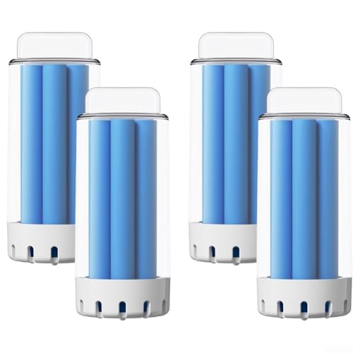 SoliHomeponnew d Mop Reinigungsmittel 4 Stück für ECOVACS für DEEBOT N30 für OMNI N30 PRO für OMNI, Blauer Roboter-Staubsauger-Nachfüller, robuster Bodenreiniger mit 30 Tagen Frische SoliHomeponnew d Mop Reinigungsmittel 4 Stück für ECOVACS für DEEBOT N30 für OMNI N30 PRO für OMNI, Blauer Roboter-Staubsauger-Nachfüller, robuster Bodenreiniger mit 30 Tagen Frische von Homeponnew