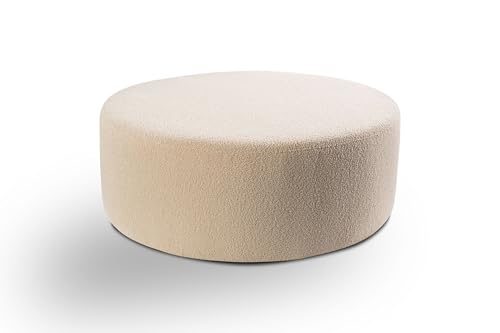 Homes & Jones Hocker Kolo – Runder Cord-Hocker mit weicher Polsterung – Stilvolle Sitzgelegenheit & Fußablage – Hochwertige Materialien & modernes Design Homes & Jones Hocker Kolo – Runder Cord-Hocker mit weicher Polsterung – Stilvolle Sitzgelegenheit & Fußablage – Hochwertige Materialien & modernes Design von Homes & Jones