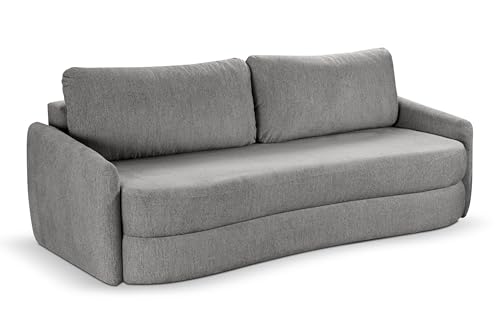 Homes & Jones Schlafsofa Diana – Modernes Sofa mit Schlaffunktion (155 × 200 cm) – Hochwertige Polsterung & nachhaltiges FSC-Massivholzgestell von Homes & Jones