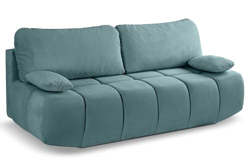 Homes & Jones Schlafsofa Lauder – Trendiges Cord-Sofa mit Schlaffunktion (144 × 200 cm) – Hochwertige Nosag-Federung & PU-Schaum-Polsterung – Modern & nachhaltig von Homes & Jones