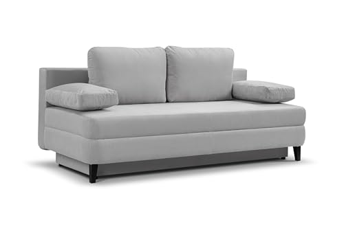 Homes & Jones Schlafsofa Sorto – Bequemes Cord-Sofa mit Schlaffunktion (140 × 200 cm) – Hochwertige Polsterung & FSC-zertifiziertes Massivholzgestell von Homes & Jones