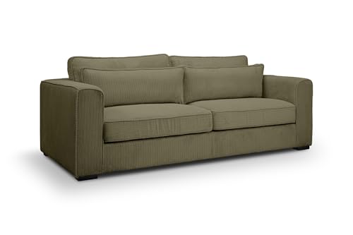 Homes & Jones Sofa Almera – Nachhaltiges 3-Sitzer Polstersofa mit Formschaum-Polsterung – FSC-zertifiziertes Massivholzgestell – Modernes Design Homes & Jones Sofa Almera – Nachhaltiges 3-Sitzer Polstersofa mit Formschaum-Polsterung – FSC-zertifiziertes Massivholzgestell – Modernes Design von Homes & Jones