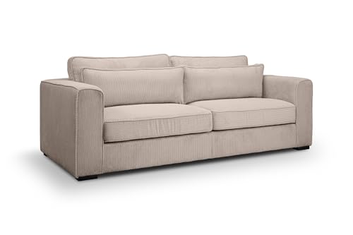 Homes & Jones Sofa Almera – Nachhaltiges 3-Sitzer Polstersofa mit Formschaum-Polsterung – FSC-zertifiziertes Massivholzgestell – Modernes Design Homes & Jones Sofa Almera – Nachhaltiges 3-Sitzer Polstersofa mit Formschaum-Polsterung – FSC-zertifiziertes Massivholzgestell – Modernes Design von Homes & Jones