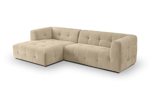 Homes & Jones Sofa Tenso – Stilvolles Eck-Polstersofa – Kaltschaum-Polsterung & weicher Flachgewebe-Bezug – Hochwertiges FSC-Massivholzgestell Homes & Jones Sofa Tenso – Stilvolles Eck-Polstersofa – Kaltschaum-Polsterung & weicher Flachgewebe-Bezug – Hochwertiges FSC-Massivholzgestell von Homes & Jones
