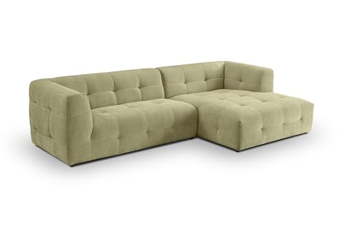 Homes & Jones Sofa Tenso – Stilvolles Eck-Polstersofa – Kaltschaum-Polsterung & weicher Flachgewebe-Bezug – Hochwertiges FSC-Massivholzgestell Homes & Jones Sofa Tenso – Stilvolles Eck-Polstersofa – Kaltschaum-Polsterung & weicher Flachgewebe-Bezug – Hochwertiges FSC-Massivholzgestell von Homes & Jones