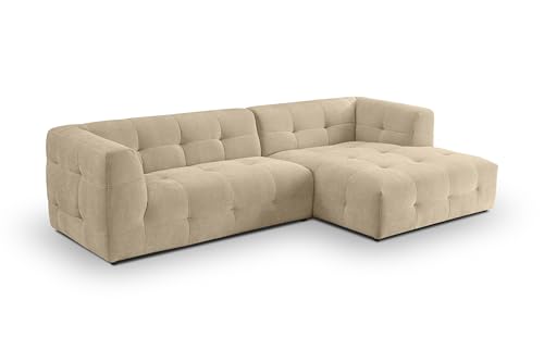 Homes & Jones Sofa Tenso – Stilvolles Eck-Polstersofa – Kaltschaum-Polsterung & weicher Flachgewebe-Bezug – Hochwertiges FSC-Massivholzgestell Homes & Jones Sofa Tenso – Stilvolles Eck-Polstersofa – Kaltschaum-Polsterung & weicher Flachgewebe-Bezug – Hochwertiges FSC-Massivholzgestell von Homes & Jones