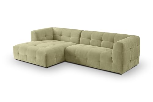 Homes & Jones Sofa Tenso – Stilvolles Eck-Polstersofa – Kaltschaum-Polsterung & weicher Flachgewebe-Bezug – Hochwertiges FSC-Massivholzgestell Homes & Jones Sofa Tenso – Stilvolles Eck-Polstersofa – Kaltschaum-Polsterung & weicher Flachgewebe-Bezug – Hochwertiges FSC-Massivholzgestell von Homes & Jones