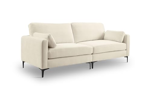 Homes & Jones Sofa Venti – Hochwertiges 3,5-Sitzer Polstersofa mit Webstoff-Bezug – Formschaum-Polsterung, FSC-Holzgestell & Schwarze Metallfüße – Modern & langlebig Homes & Jones Sofa Venti – Hochwertiges 3,5-Sitzer Polstersofa mit Webstoff-Bezug – Formschaum-Polsterung, FSC-Holzgestell & Schwarze Metallfüße – Modern & langlebig von Homes & Jones