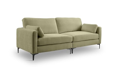 Homes & Jones Sofa Venti – Hochwertiges 3,5-Sitzer Polstersofa mit Webstoff-Bezug – Formschaum-Polsterung, FSC-Holzgestell & Schwarze Metallfüße – Modern & langlebig Homes & Jones Sofa Venti – Hochwertiges 3,5-Sitzer Polstersofa mit Webstoff-Bezug – Formschaum-Polsterung, FSC-Holzgestell & Schwarze Metallfüße – Modern & langlebig von Homes & Jones