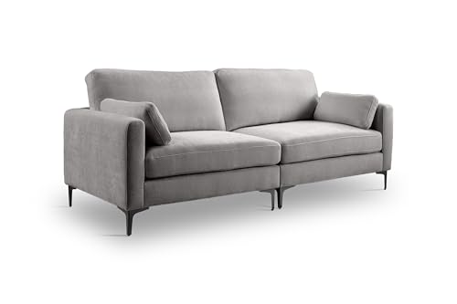 Homes & Jones Sofa Venti – Hochwertiges 3,5-Sitzer Polstersofa mit Webstoff-Bezug – Formschaum-Polsterung, FSC-Holzgestell & Schwarze Metallfüße – Modern & langlebig Homes & Jones Sofa Venti – Hochwertiges 3,5-Sitzer Polstersofa mit Webstoff-Bezug – Formschaum-Polsterung, FSC-Holzgestell & Schwarze Metallfüße – Modern & langlebig von Homes & Jones