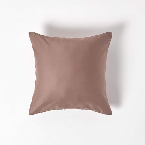 Homescapes 2er-Set Bio-Kissenbezug 40x40 cm braun aus 100% Bio-Baumwolle, Satin-Kissenhülle mit Reißverschluss Homescapes 2er-Set Bio-Kissenbezug 40x40 cm braun aus 100% Bio-Baumwolle, Satin-Kissenhülle mit Reißverschluss von Homescapes