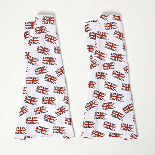 HOMESCAPES Union Jack Geschirrtuch 2er-Set Baumwolle 45x65 cm, 2 Geschirrhandtücher blau-weiß-rot HOMESCAPES Union Jack Geschirrtuch 2er-Set Baumwolle 45x65 cm, 2 Geschirrhandtücher blau-weiß-rot von Homescapes