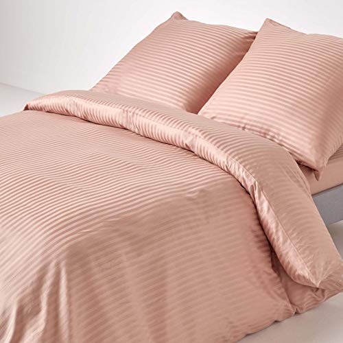 Homescapes 3-teiliges Damast-Bettwäsche-Set Taupe-beige, ägyptische Baumwolle mit Satin-Streifen, 1 Bettbezug 240x220 cm & 2 Kissenbezüge 80x80 cm Homescapes 3-teiliges Damast-Bettwäsche-Set Taupe-beige, ägyptische Baumwolle mit Satin-Streifen, 1 Bettbezug 240x220 cm & 2 Kissenbezüge 80x80 cm von Homescapes