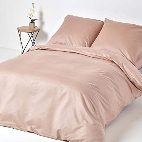 HOMESCAPES 3-teiliges Premium-Bettwäsche-Set beige aus 100% ägyptischer Baumwolle, 1 Bettbezug 240x220 cm & 2 Kissenbezüge 80x80 cm HOMESCAPES 3-teiliges Premium-Bettwäsche-Set beige aus 100% ägyptischer Baumwolle, 1 Bettbezug 240x220 cm & 2 Kissenbezüge 80x80 cm von Homescapes
